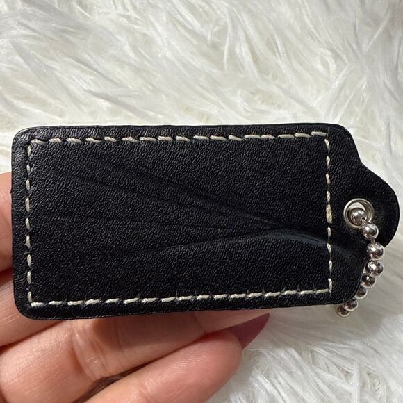 2" COACH Fob Bag Charm Hang tag Hangtag - Picture 2 of 2